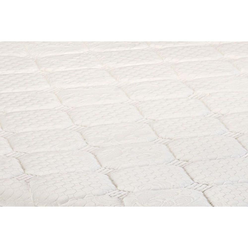 Cama Box Queen: Colchão Molas Ensacadas Polar Garnet + Base Crc Courano White (158x198) - 5