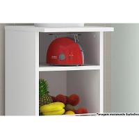 Balcão De Cozinha Fruteira Bf-3206 C- 2 Cestos 31cm Branco - Tecno Mobili - 6