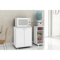 Balcão De Cozinha Fruteira Bf-3206 C- 2 Cestos 31cm Branco - Tecno Mobili - 7