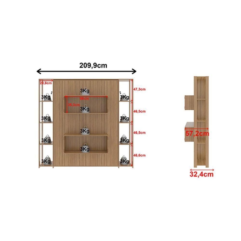 Cama Dobrável Cm8040 Branco - Tecno Mobili - 5