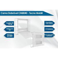 Cama Dobrável Cm8040 Branco - Tecno Mobili - 2