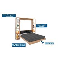 Cama Dobrável Cm8040 Branco - Tecno Mobili - 3