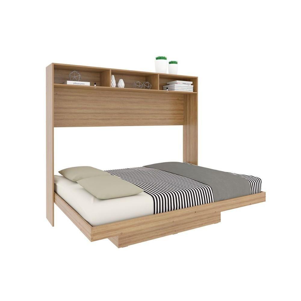 Cama Dobrável Ccm8043 Amêndoa - Tecno Mobili - 1