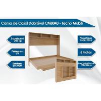 Cama Dobrável Ccm8043 Amêndoa - Tecno Mobili - 2