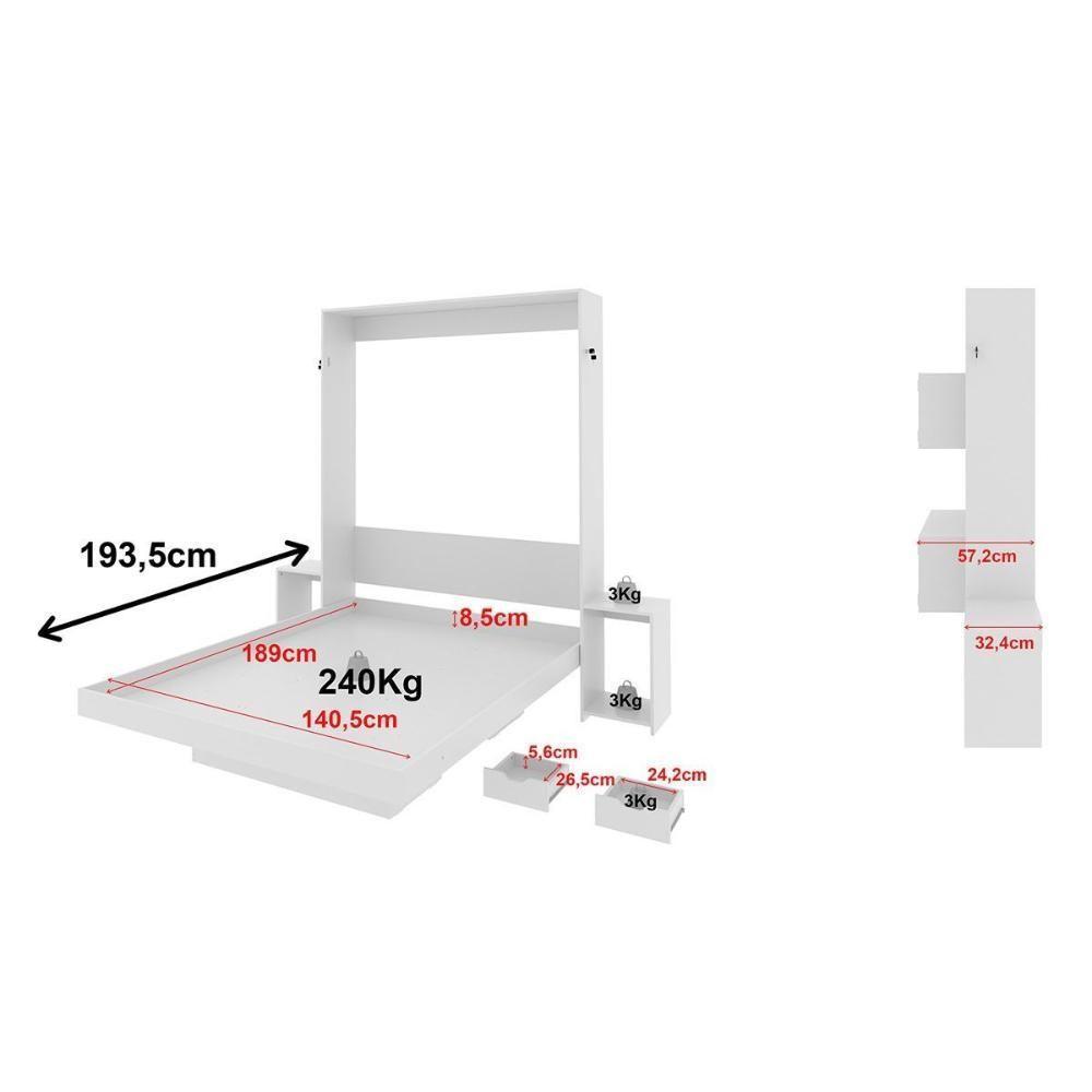 Cama Dobrável Cm8041 Amêndoa - Tecno Mobili - 5