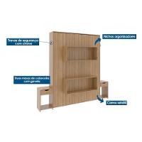 Cama Dobrável Cm8041 Amêndoa - Tecno Mobili - 2