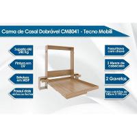 Cama Dobrável Cm8041 Branco - Tecno Mobili - 3