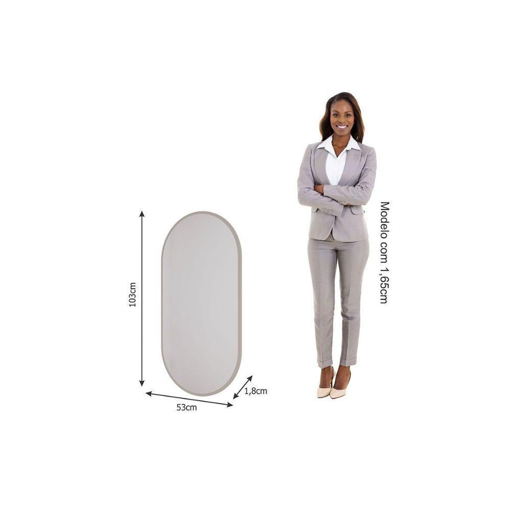 Espelho De Sala Jade Off White - Cimol - 3
