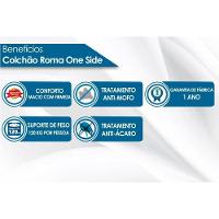 Cama Box Baú Solteiro: Colchão Molas Ensacadas Luckspuma Roma + Base Crc Suede Black (88x188) - 3