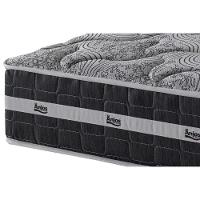 Cama Box Baú Solteiro: Colchão Molas Ensacadas D Angelis Anjos Black Graphite + Base Crc Courano Black (88x188)