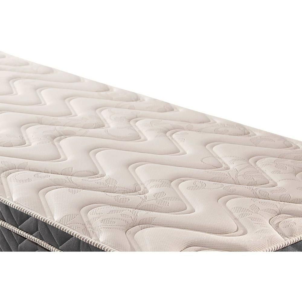 Cama Box Baú Solteiro: Colchão Ortopédico Paropas D45 Conforto Mega Firme + Base Crc Suede Gray (88x188) - 8