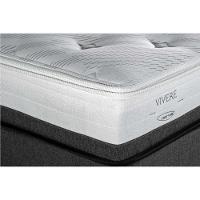 Cama Box Baú Solteiro: Colchão Ortopédico Herval Georgetown C1620 Ergoplus + Base Crc Suede Gray (88x188x25) - 2