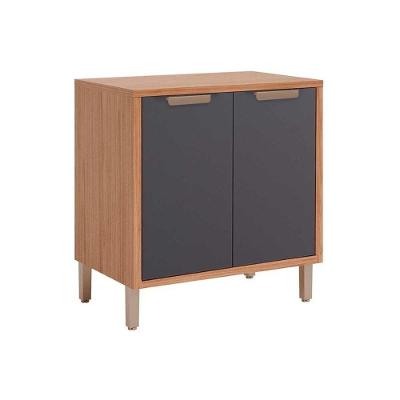 Balcão De Cozinha C- Tampo Eloise C- 2 Portas 80cm Cinamomo-titanium - Mgm