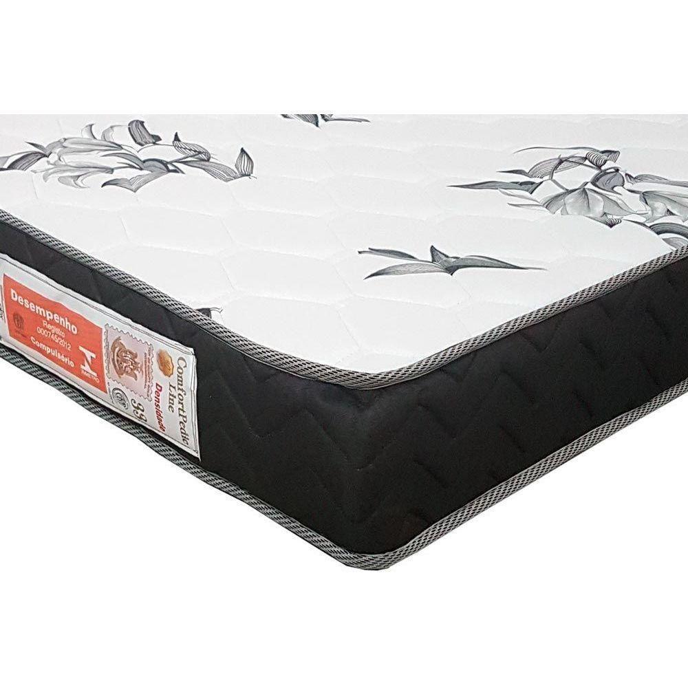Colchão Solteiro Espuma D33 Line Black (78x188x14) - Orthoflex - 3