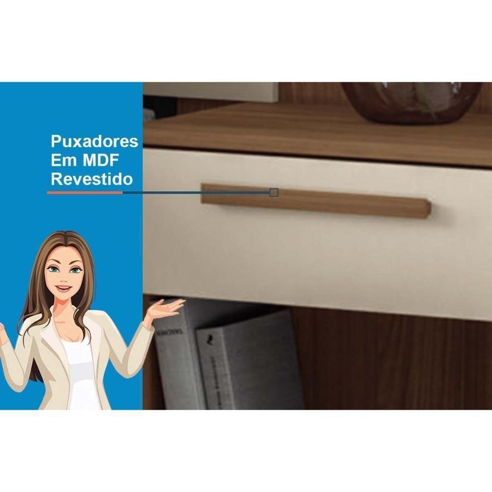 Cabeceira Cama Box Madeirado Casal-queen Loanda C- 2 Mesas E 2 Gavetas Jatobá-grafite - Santos Andirá - 3