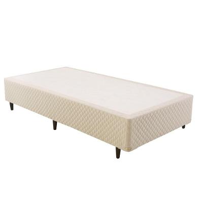 Cama Box Base Solteiro Triumph Bordado White (88x188x39) - Herval