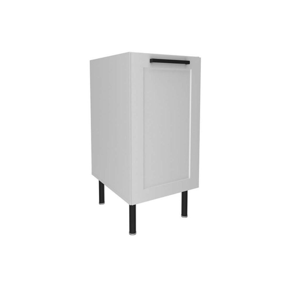 Balcão De Cozinha Cz-3303 S- Tampo C- 1 Porta 40cm Branco - Tecno Mobili - 1