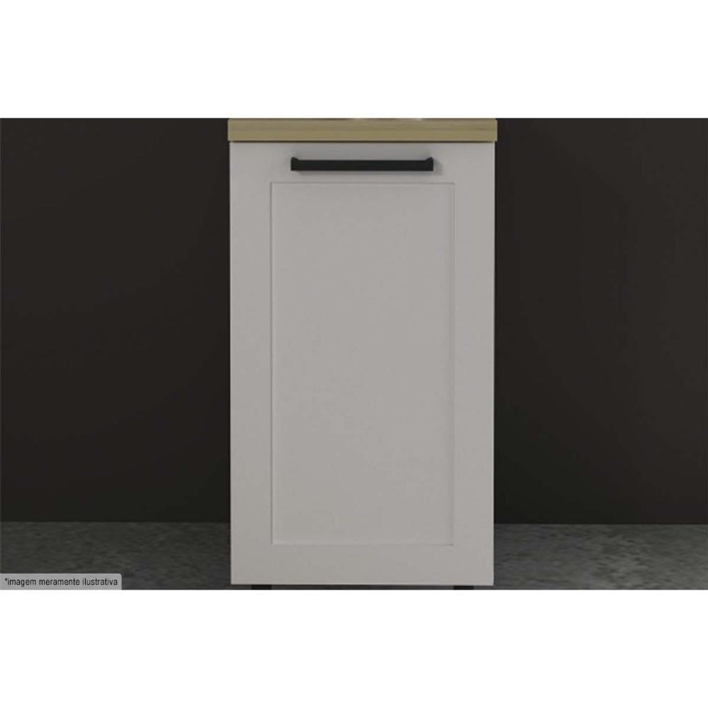 Balcão De Cozinha Cz-3303 S- Tampo C- 1 Porta 40cm Branco - Tecno Mobili - 5