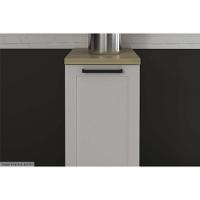 Balcão De Cozinha Cz-3303 S- Tampo C- 1 Porta 40cm Branco - Tecno Mobili