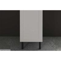 Balcão De Cozinha Cz-3303 S- Tampo C- 1 Porta 40cm Branco - Tecno Mobili - 6