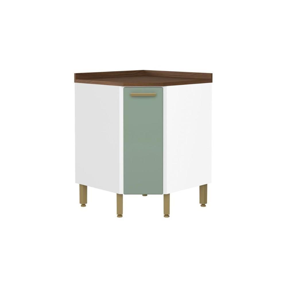 Balcão De Cozinha Bella Canto C- 1 Porta Verde - Bertolini - 1