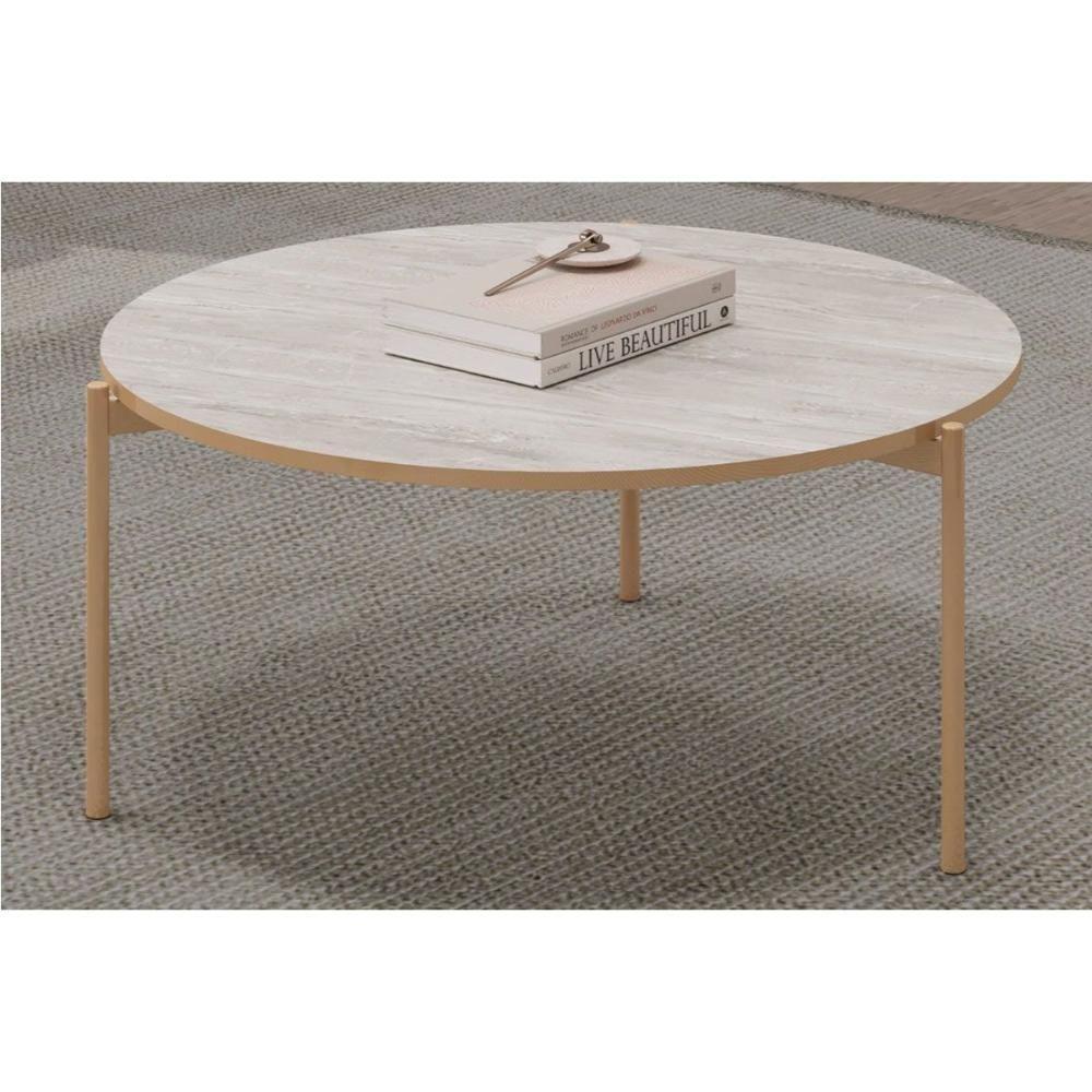 Mesa Centro Sala Bela Quartzo - Dj Móveis - 1