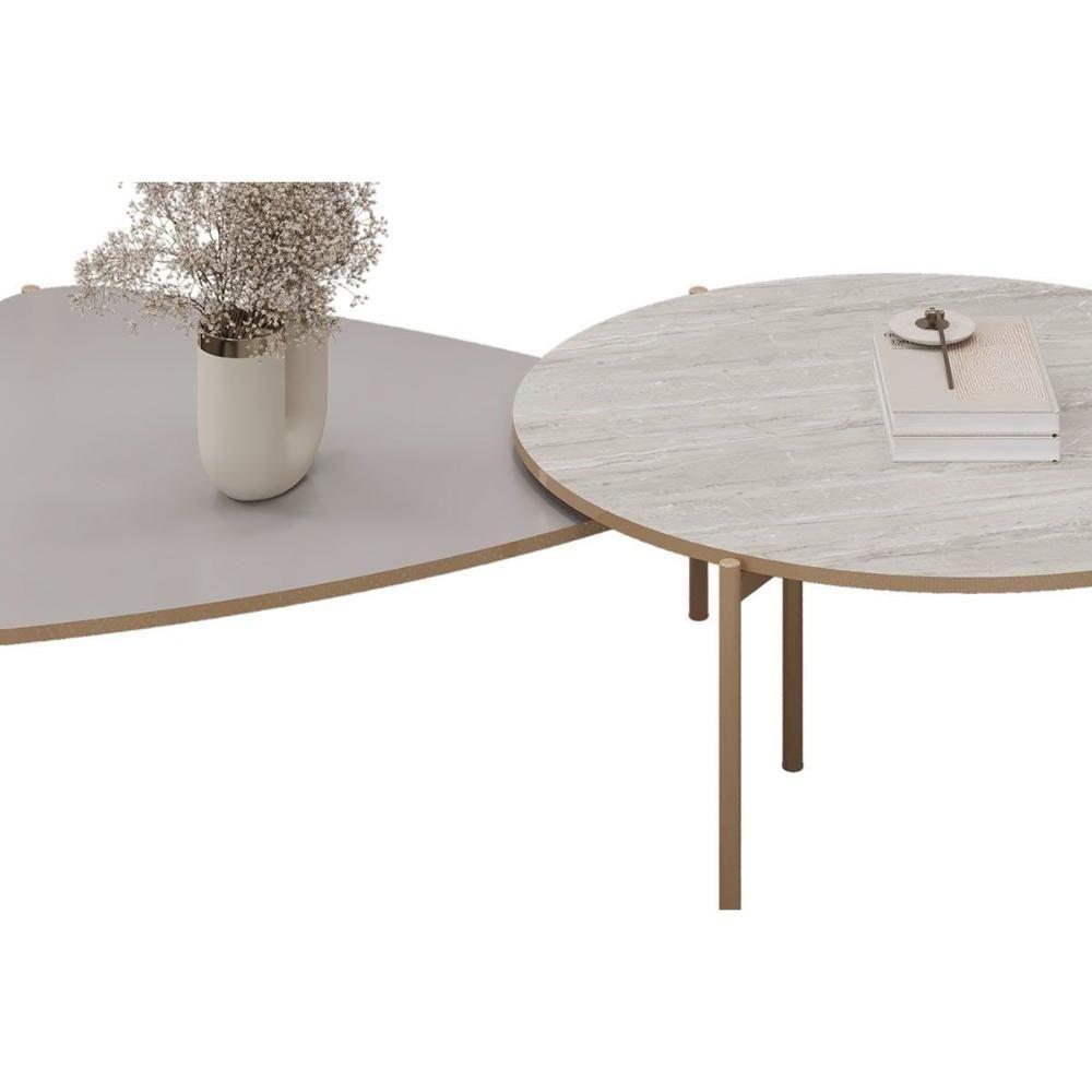 Mesa Centro Sala Iza E Bela Bali - Dj Móveis - 8