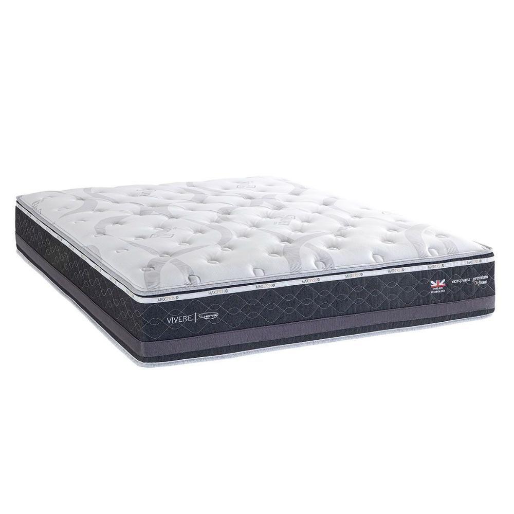 Colchão King Molas Maxspring C1783 Pillow Top (193x203x34) - Herval - 1