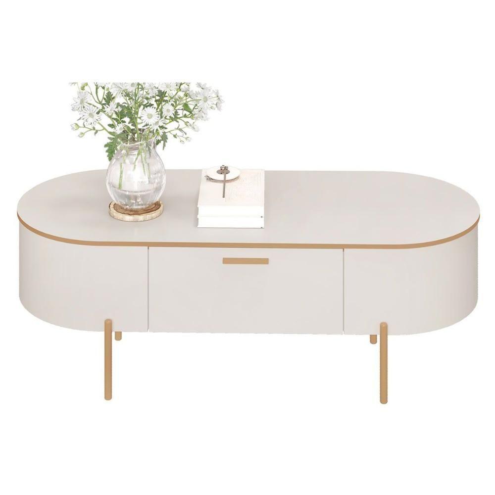 Mesa Centro Sala Celena Bali-quartzo - Dj Móveis - 3