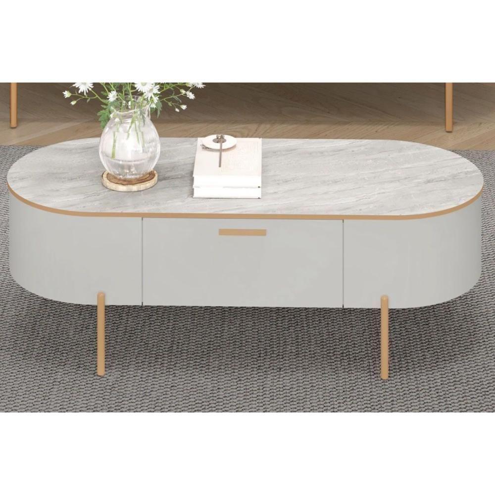 Mesa Centro Sala Celena Bali-quartzo - Dj Móveis - 6