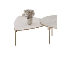 Mesa Centro Sala Iza E Bela Off White-off White - Dj Móveis - 8