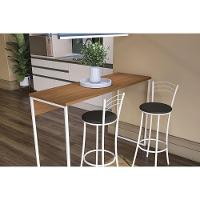 Bancada Ilha Cozinha Gourmet Industrial Li043 136cm Freijo-preto - Kappesberg - 3