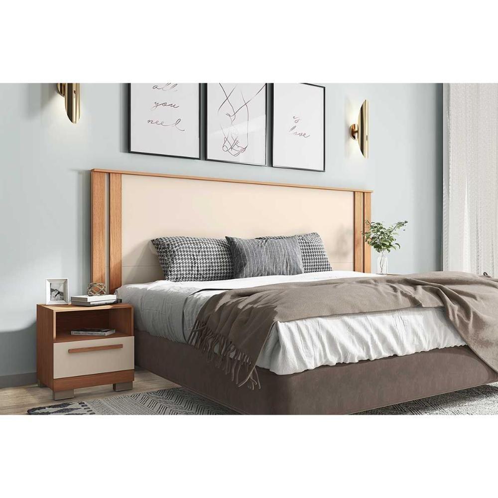 Cabeceira Cama Box Madeirado Casal-queen Eden Freijo-off White - Caemmun - 6