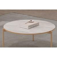 Mesa Centro Sala Bela Off White - Dj Móveis