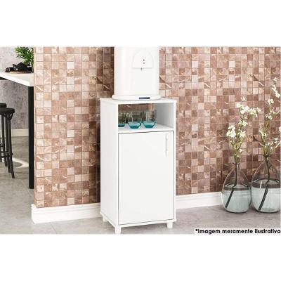 Bancada Multiuso P- área Serviço Balcão água C- 1 Porta 42cm Branco - Politorno