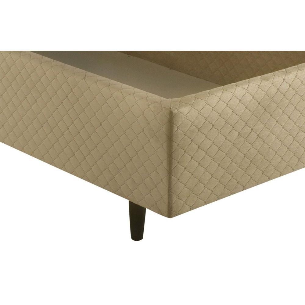 Cama Box Baú Universal King Mh1439 Bordado Clean (193x203x35 (2 Uni 96x203)) - Herval - 7
