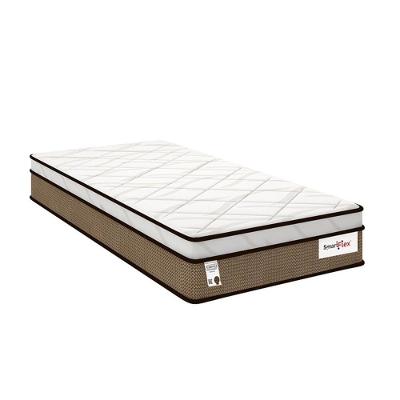Colchão Solteiro Molas Ensacadas Masterpocket Smart Flex Euro Pillow (88x188x32) - Plumatex