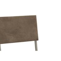 Conjunto: Mesa Sala Jantar Elba C- Tampo De Vidro 120cm E 6 Cadeiras Zaria Niquel - Suede Bege - Kappesberg - 7