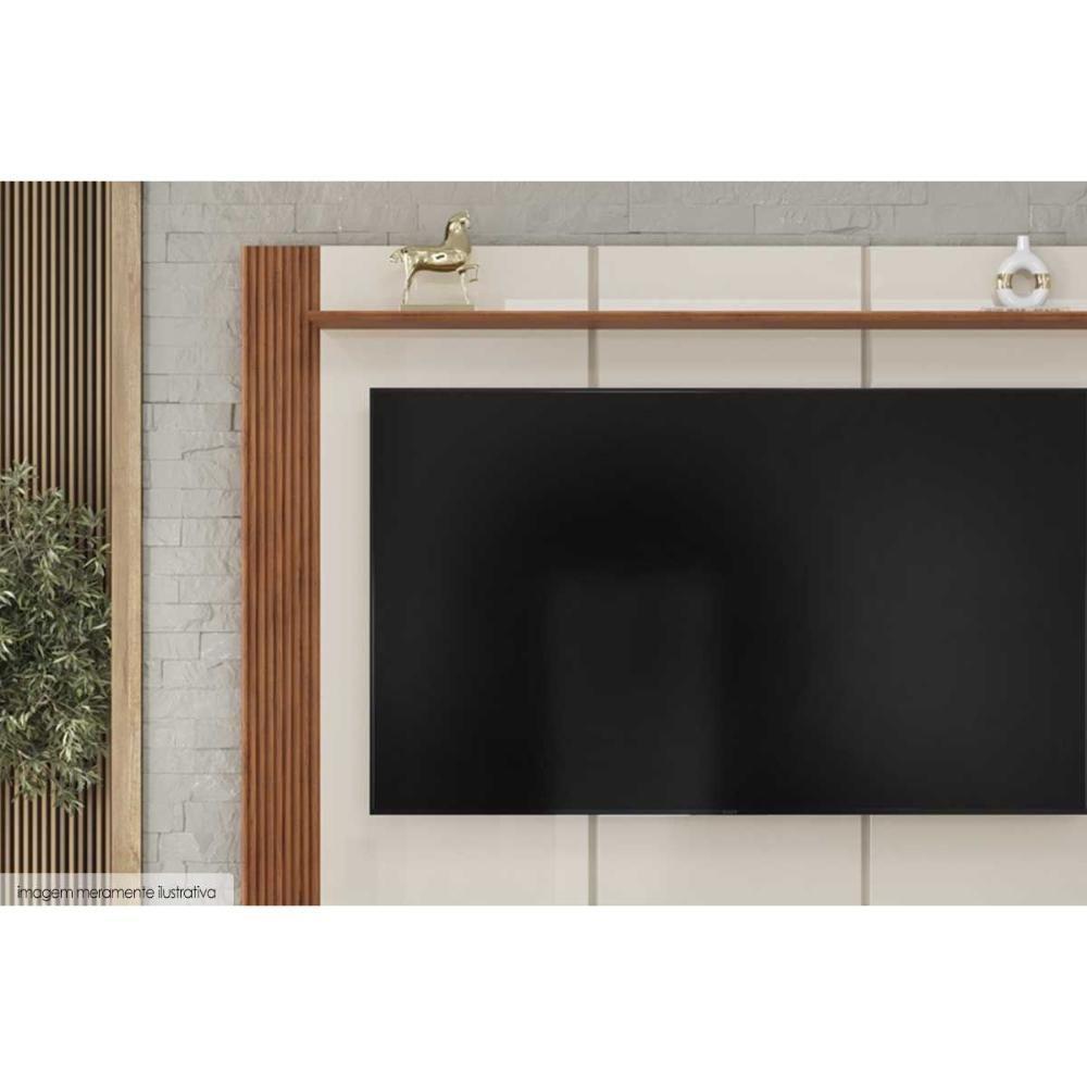 Estante P- Sala Até 75 Pol Helo C- 4 Portas Off White-freijó - Dj Móveis - 4