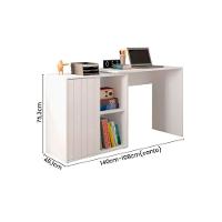 Mesa Escrivaninha Juvenil Tech C- 1 Porta De Correr Branco Fosco - Caemmun