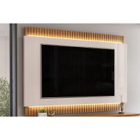 Estante P- Sala Até 75 Pol Loren C- Nicho 201x58cm Freijo-off White - Dj Móveis - 6