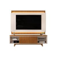 Estante P- Sala Até 75 Pol Loren C- Nicho 201x58cm Freijo-off White - Dj Móveis - 7