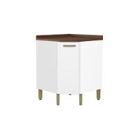 Balcão De Cozinha Modulado Bella Canto C- 1 Porta Branco - Bertolini - 1