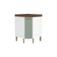 Balcão De Cozinha Modulado Bella Canto C- 1 Porta Verde - Bertolini - 1