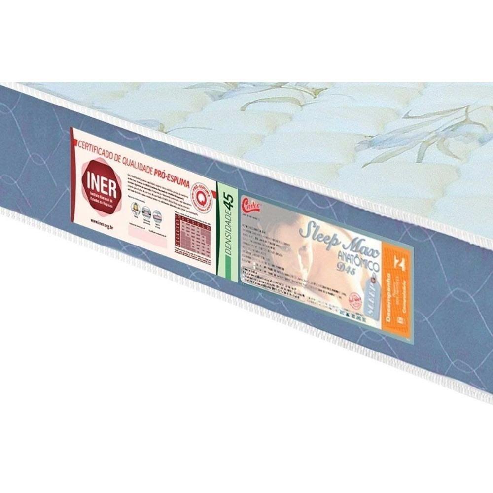 Colchão Solteirão Espuma D45 Sleep Max (96x203x15) - Castor - 3