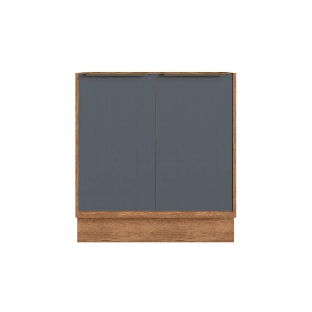 Balcão Cozinha P- Cooktop Versalis Ph 3040 C- 2 Portas S- Tampo 80cm Freijo-argila - Herval - 4