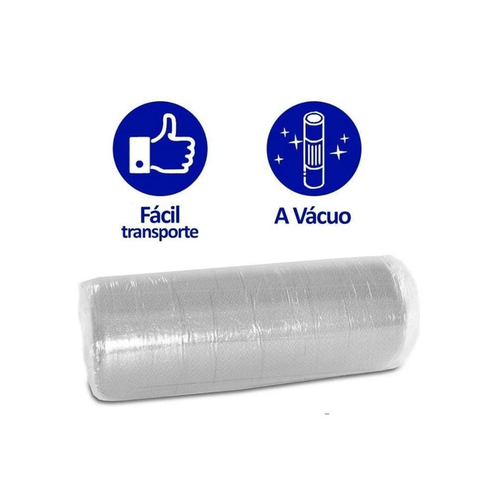 Colchão Solteiro Espuma Visco Gel A Vácuo Molas Ensacadas Pocket Comfort Double Face Bed In Box (88x188x25) - Castor - 4