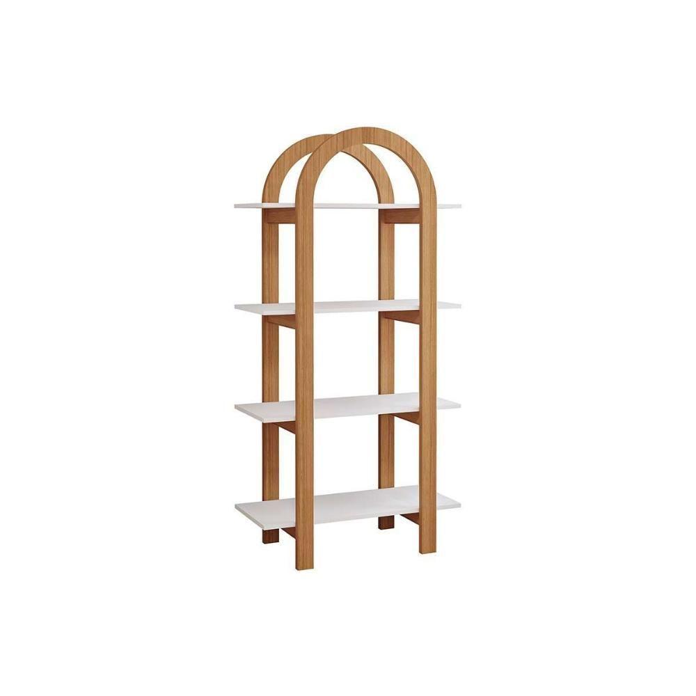 Estante Infantil Cupcake C- 4 Prateleiras Branco-nature - Permóbili Baby - 1