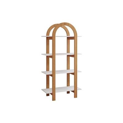 Estante Infantil Cupcake C- 4 Prateleiras Branco-nature - Permóbili Baby