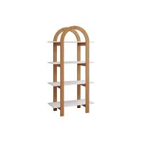 Estante Infantil Cupcake C- 4 Prateleiras Branco-nature - Permóbili Baby - 1